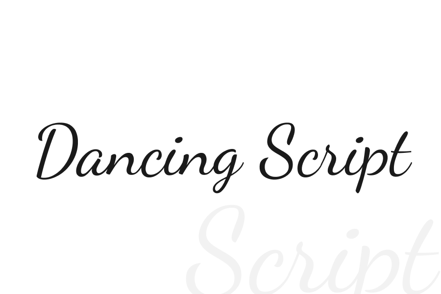 Dancing Script
